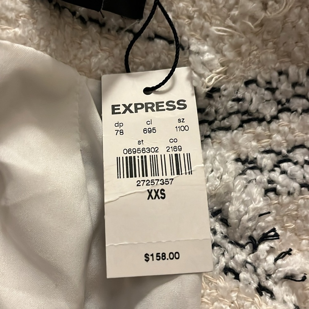 Express Draped Knit Slouchy Blazer NWT - Picture 8 of 8